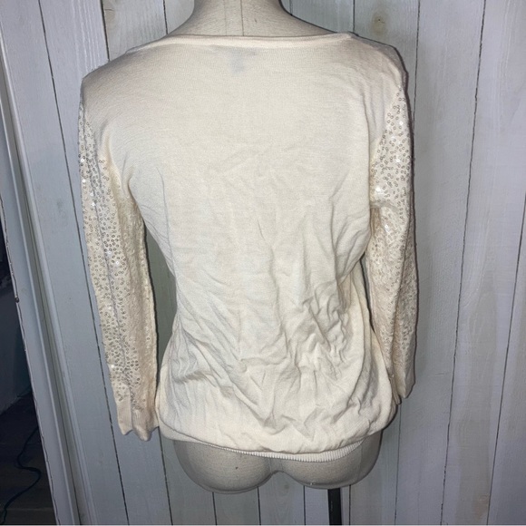 Cupio sequin long sleeve top size L - Picture 4 of 5